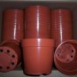 4" terracota standard plastic pot nursery cactus 540 @@