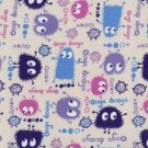 PINK Ooga Booga, FQ 18 x 29 inches