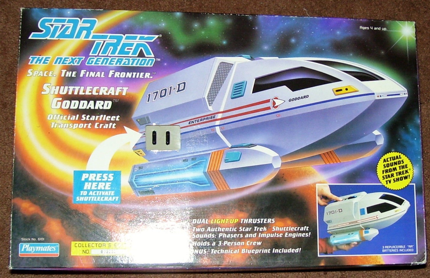 STAR TREK NEXT GENERATION SHUTTLECRAFT GODDARD NIB