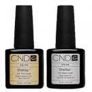 CND Shellac Nail Gel Polish UV Top Coat Base Coat Large size 0.5