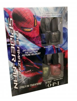 OPI Nail Polish Lacquer Spider-Man mini collection
