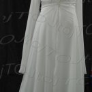 Long sleeves A-line wedding gown-CH0118