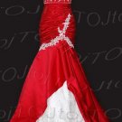 Strapless mermaid eveing dress-CH0506
