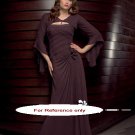Strapless sheath evening suit-6216