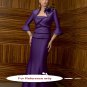Strapless mermaid evening suit-6221