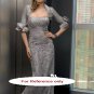 Strapless mermaid evening suit-6224