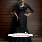 Strapless mermaid evening suit-6225