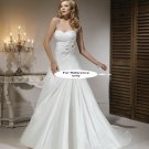 Sweet heart A-line wedding gown-1413