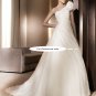 One shoulder A-line wedding gown-Alcazar