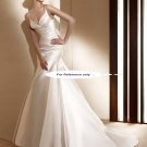 V neck mermaid wedding gown-Alice