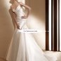 V neck mermaid wedding gown-Alice