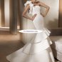 One shoulder mermaid wedding gown-Alison