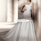 One shoulder mermaid wedding gown-Paladin