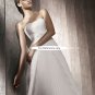 Strapless A-line wedding gown-Pasion