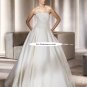 Strapless ball wedding gown-Piccola