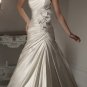 Strapless A-line wedding gown-1392