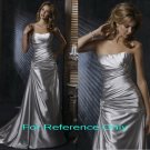 Strapless A-line wedding gown-1380