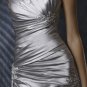 Strapless A-line wedding gown-1380