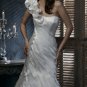 Strapless A-line wedding gown-1372