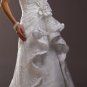 Strapless A-line wedding gown-1360