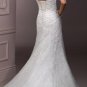 Strapless A-line wedding gown-1360