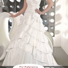 Sweet heart A-line wedding gown-WG809
