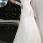 Strapless mermaid wedding gown-WG810