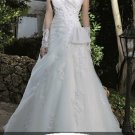 Sweet heart A-line wedding gown-WG812