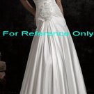 Strapless mermaid wedding gown-WG817