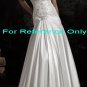 Strapless mermaid wedding gown-WG817