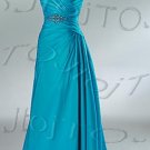 Strapless A-line evening dress-P1536