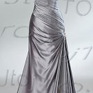 One-shoulder mermaid evening dress-P2421
