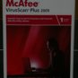 McAfee® VirusScan™ Plus 2009 w/SiteAdvisor™ + free 2021 upgrade