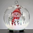 Color-Changing Snowman Globe