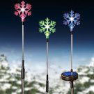 Solar Powered Snowflakes