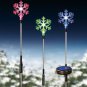 Solar Powered Snowflakes