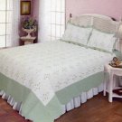 4pcs white color bedding set AY-1107