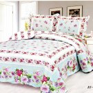 4pcs sapphire floral bedding set AY-1116