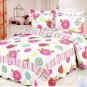 4pcs multi floral bedding set AY-1155