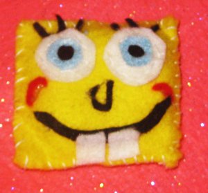 spongebob key chain