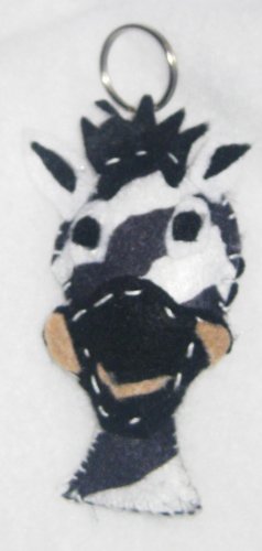 zebra key chain