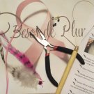 FEATHERS HAIR EXTENSION KIT pick colors & feathers DO-IT-YOURSELF illustrated instructions ONLY $10!