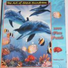 1000 Piece Dolphin Puzzle-The Art of Steve Sundram-New, Box is Still Sealed