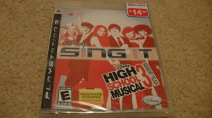 Game for PS3 Disney SINGIT High scool musical3 (new)