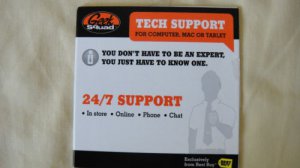 TECH SUPPORT for computer, MAC or Tablet Geek Squad