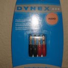 Dynex 2-Pack Banana Plugs (DX-AV290)