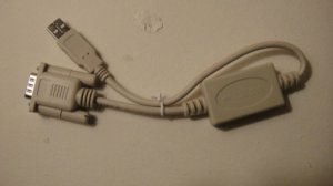 Dynex&acirc;�&cent; - 16" USB PDA/Serial Adapter Cable DX-UDBB9, .4 meters