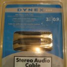 Dynex - 3' 3.5mm Stereo Audio Cable DX-MP353B