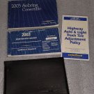 2003 CHRYSLER SEBRING CONVERTIBLE OWNER'S MANUAL