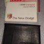1999 DODGE INTREPID OWNER'S MANUAL